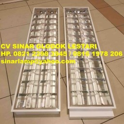 Kap Lampu RM 2x36 watt INTERLITE RM300 M5